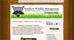 Desktop Screenshot of animaltrappingremoval.com